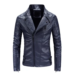 Manufacturers Wholesale Motorcycle Racing Faux Men Leather Jakets