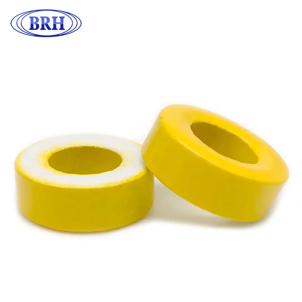 
T68-26A high permeability white yellow soft ring ferrite core toroid 