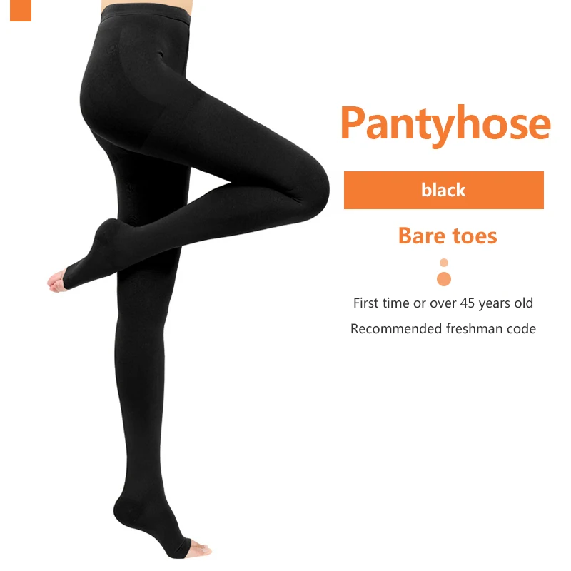 Top Medical Unisex Nylon Pantyhose anti-varicose veins compression stockings