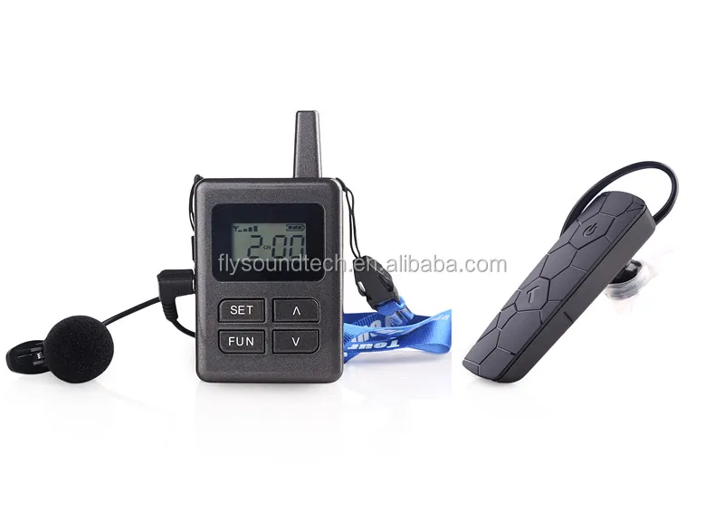 Wireless Ear-hook Tour Guide System for Guiding and Audio Conference