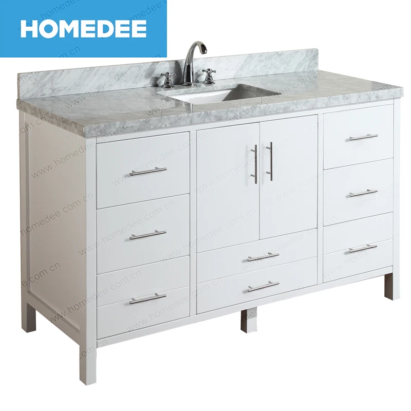 homedee 60 inch hot sale double sink bathroom vanity