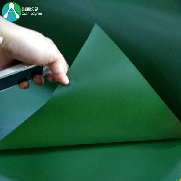 Green PVC Rigid Plastic Sheet/Film for Artificial Christmas Tree Leaves and Lawn