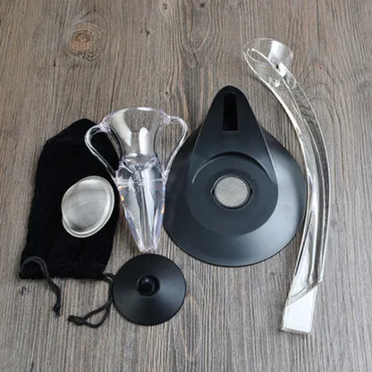 Angel decanter wine decanter aerator with holder