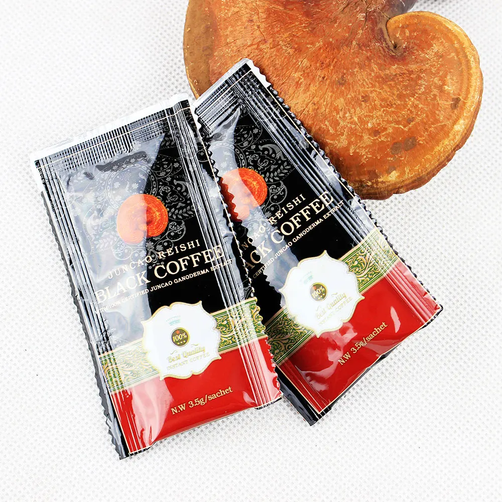 
Coffee Reishi Ganoderma Coffee Reishi Mushroom Instant Coffee Bean Powder Wholesale Private Label Organo Black 0.0035 Kg BITTER 