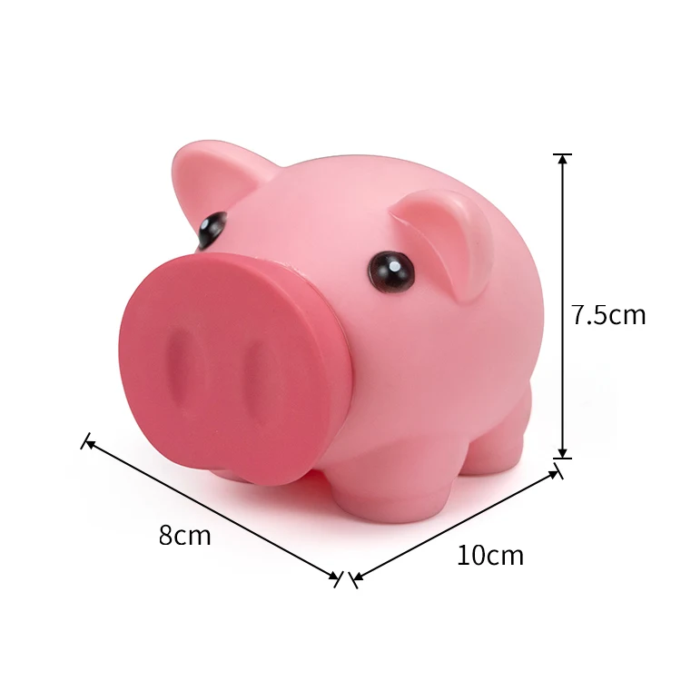 Kids toy custom coin bank sublimation money box piggy bank