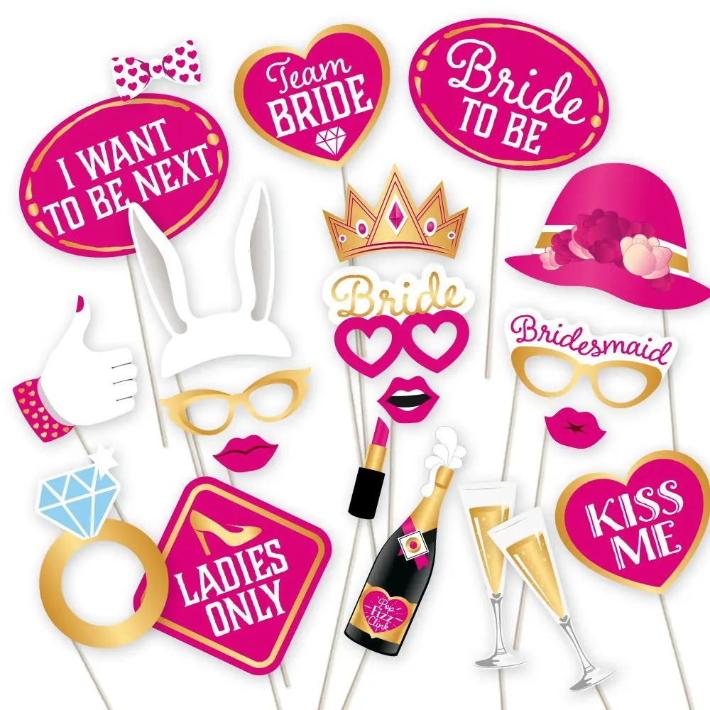 Free Shipping Hen Party Supplies Photo Booth Party Decorations Bride To Be Photo Props
