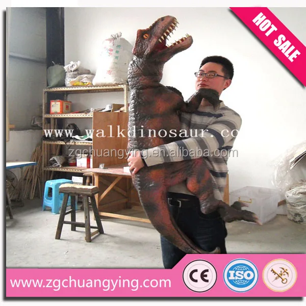 Form a complete set of dinosaur performing dress suit, size order handheld electric dinosaurs