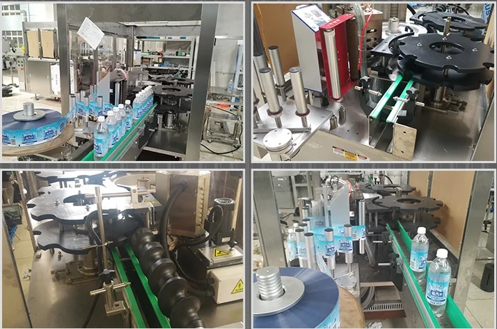 
Shanghai professional manufacturer produce hot melt glue labeling machine wrap around round application 