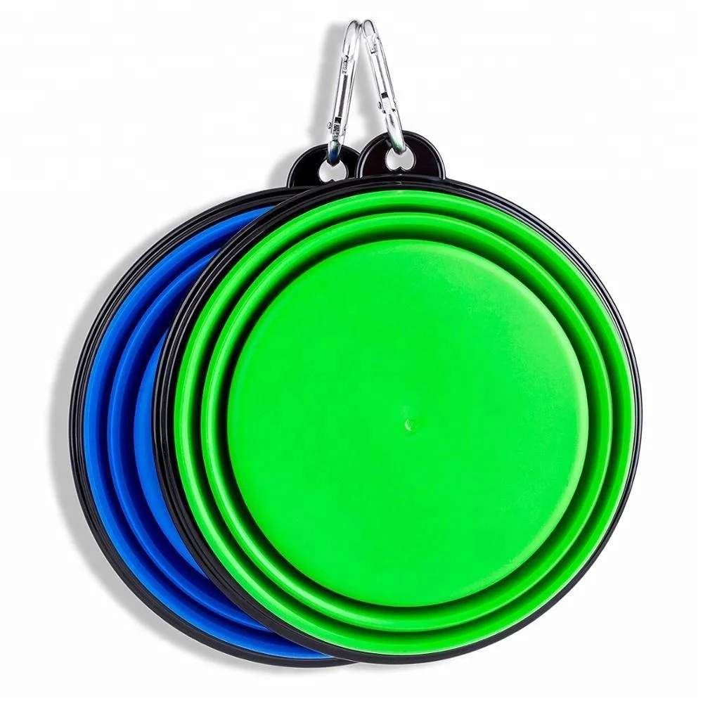 Manufacturer Price Food Grade Silicone Foldable Pet Feeder Dog Bowl