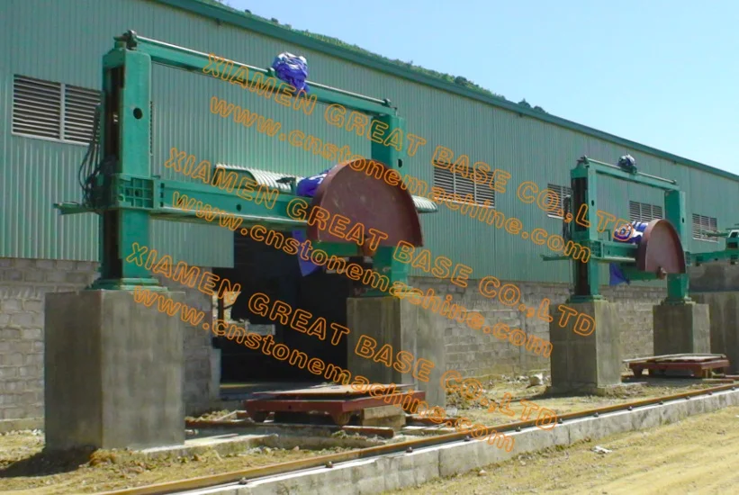 Granite Marble Stone Block Squaring Cutting Machine