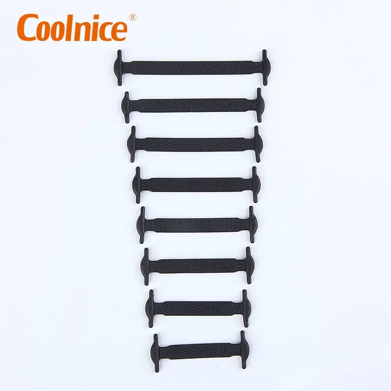 Coolnice Free Sample Easy Crazy Elastic No Tie Shoelaces For Sale