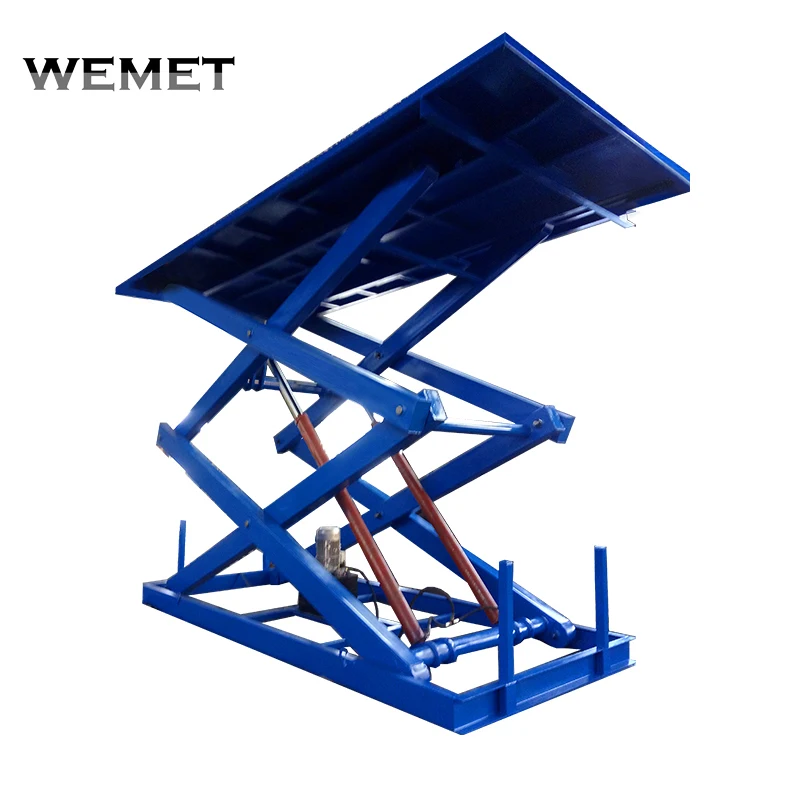 customization hydraulic fixed scissor car lift for basement garages