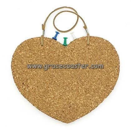 heart-shaped message board