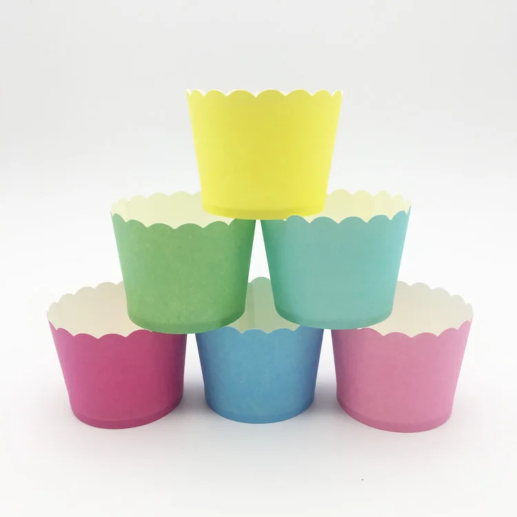 Homemade Greaseproof Disposable Paper Baking Cup