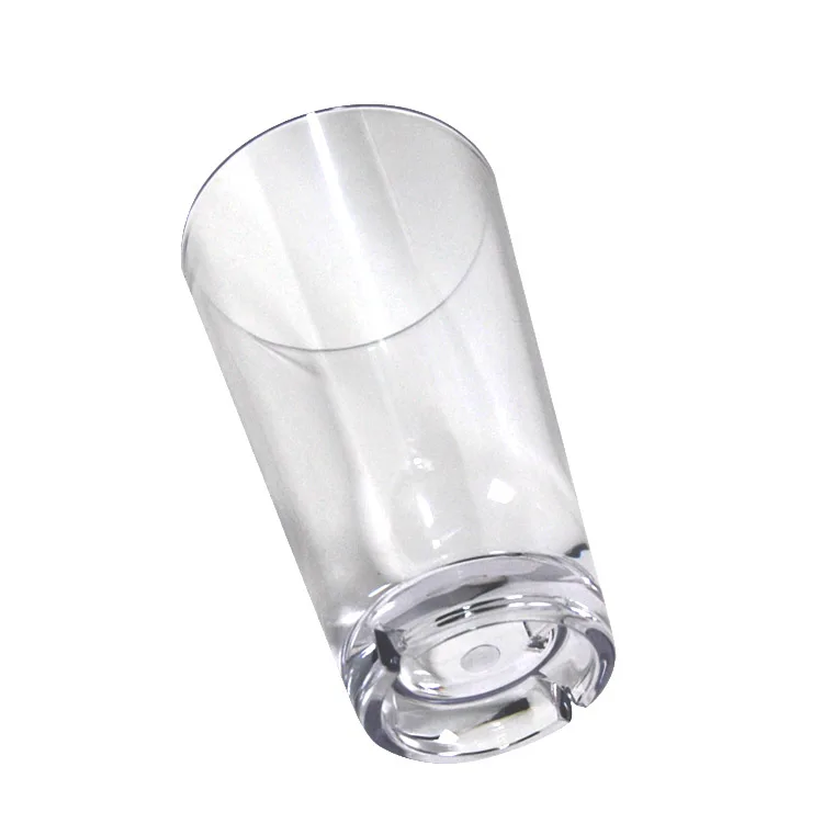 Polycarbonate Tumbler Drinking Beer Water Cup Glass Clear Acrylic Plastic Restaurant Camping Free OEM Modern Acceptable