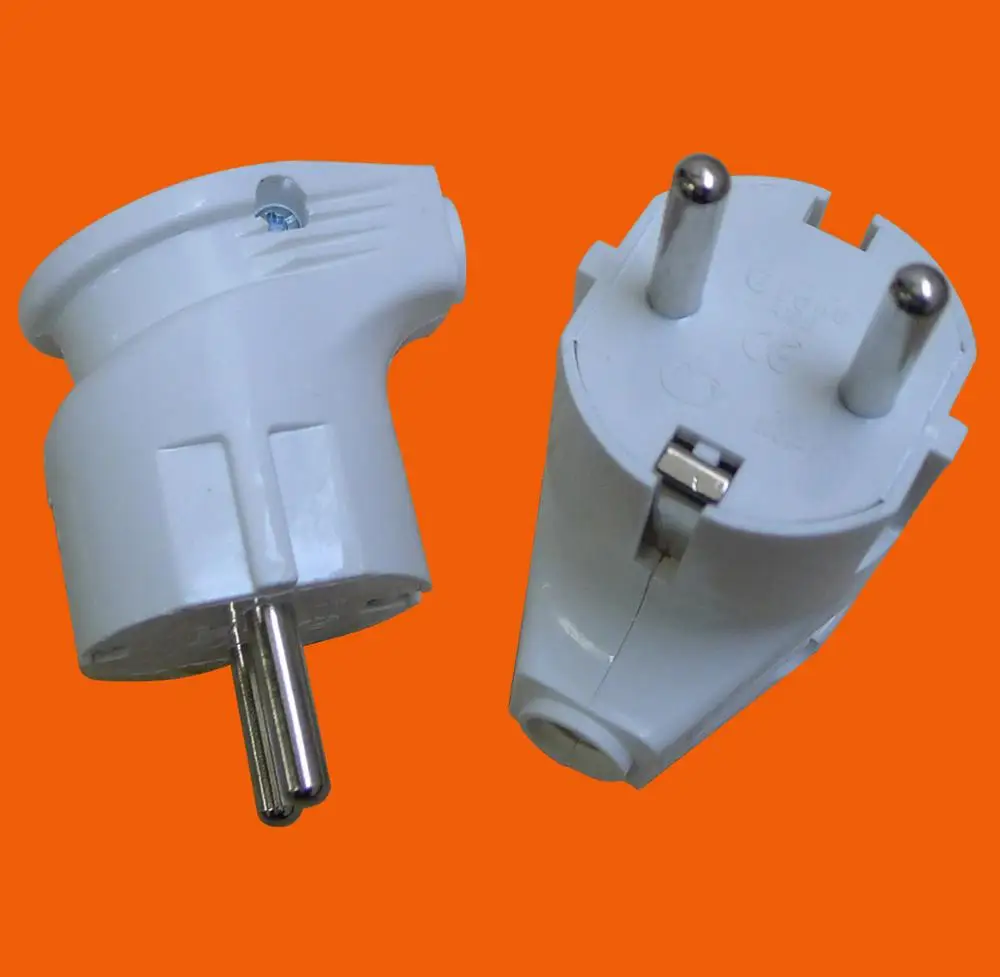 German type earthed plug with handle