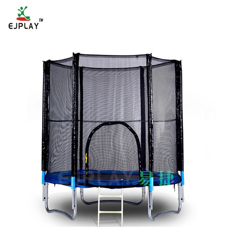 Professional Wholesale 140*180Cm hexagon trampoline home trampoline garden trampoline