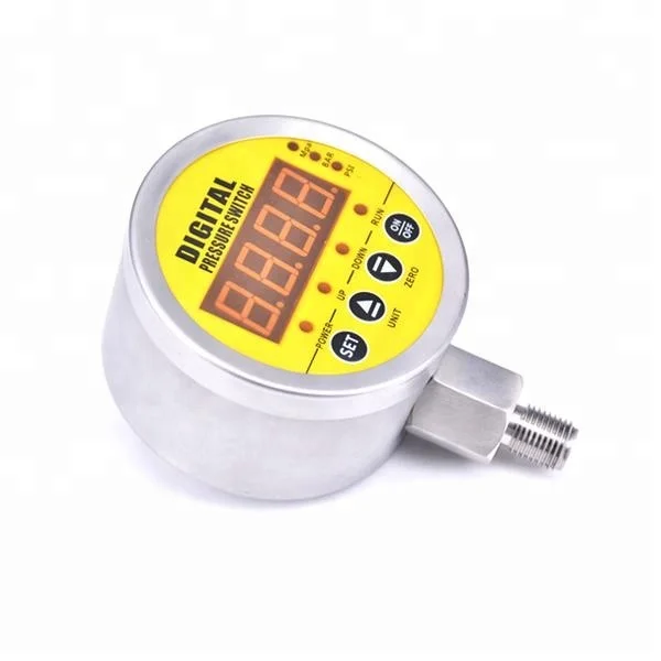 0-100Mpa 4 Digit LED Metal Case Digital Pressure Switch