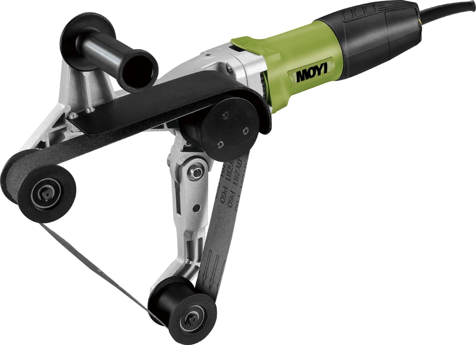 230-240V/120V 400W Welding Machine Cordless Metal Belt Sander Pipe Polisher Tube Belt Polisher