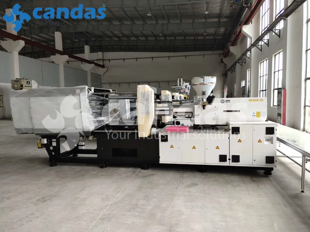 Servo series 260ton HDPE or PE plastic pipe fittings making machine, PVC or PP water pipe joints injection molding machine price
