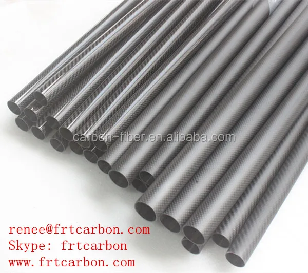 wholesale: 25x23x1000 3K woven carbon fiber tube