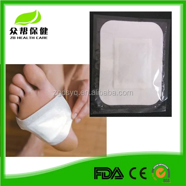 Chinese Herbal Diabetes Foot Detoxification Patch for Lowering Blood Sugar