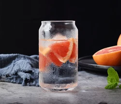 Popular Creative Cola Cans Milk Tea Beer Juice Glass cola Cup