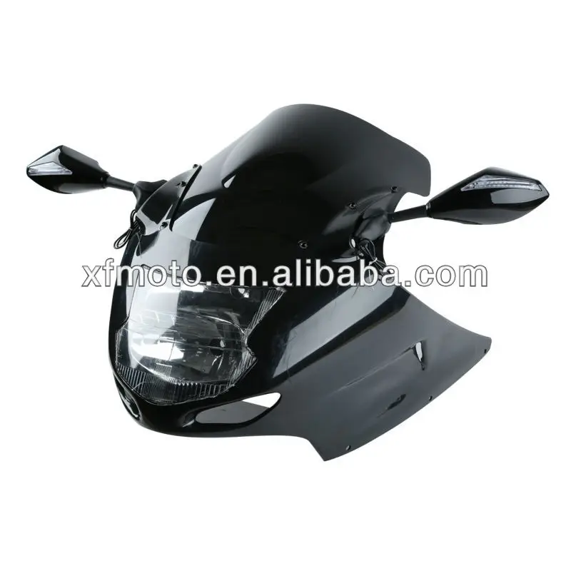 For HONDA CBR1100XX 1997-2007 motorcycle Headlight,upper fairing,mirror,Windscreen