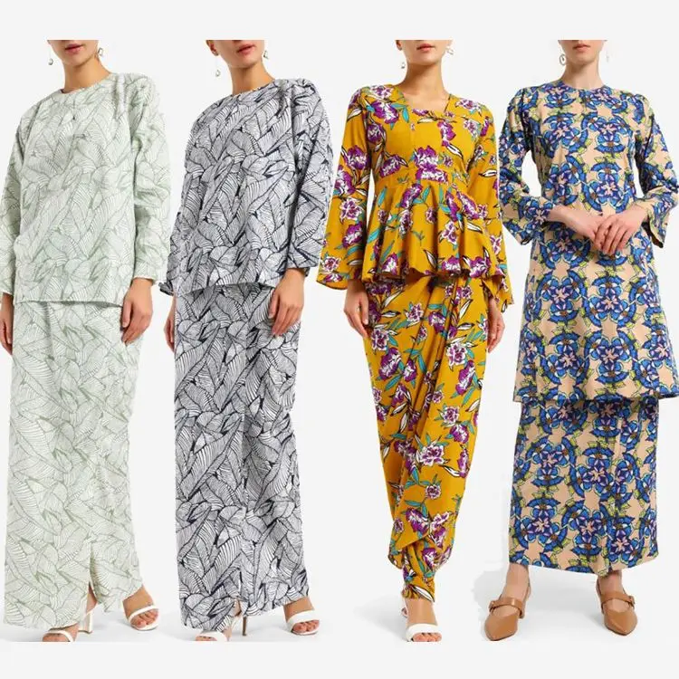 
2019 New Design Cheap Ethnic Pakistani Lawn Designers Suits In Lahore Muslim Abaya For Kids African Clothing 