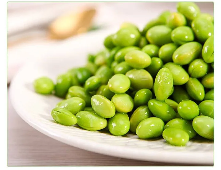 Taiwan 75 LQF Frozen Edamame Green Soybeans Kernel