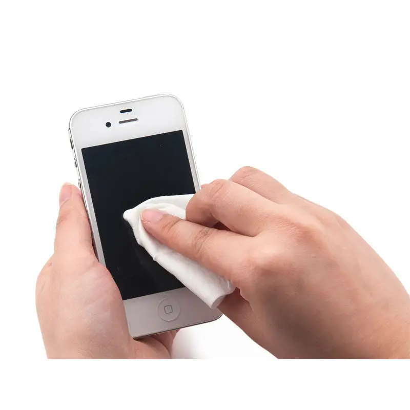 OEM accepted accessory for Tempered Glass cloth for screen dust sticker