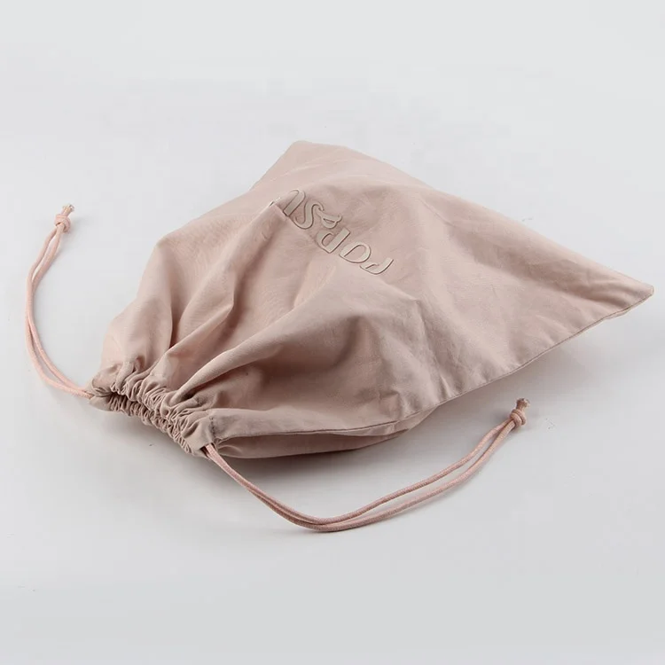 Wholesale custom cotton draw string dust bag for handbags