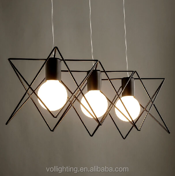Modern minimalist creative personality Coffee hall Chandelier pendant ceiling lamp