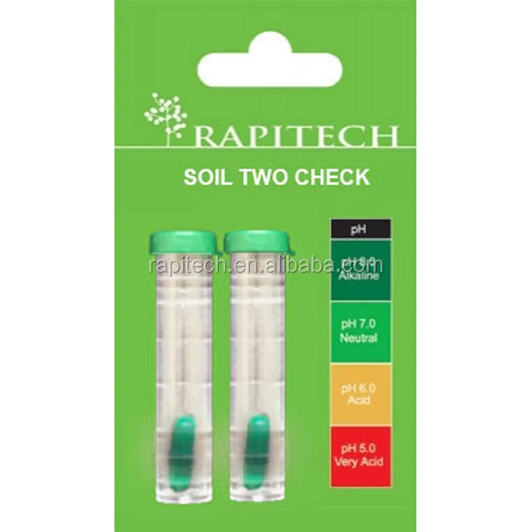 Gardening soil pH tester Capsules