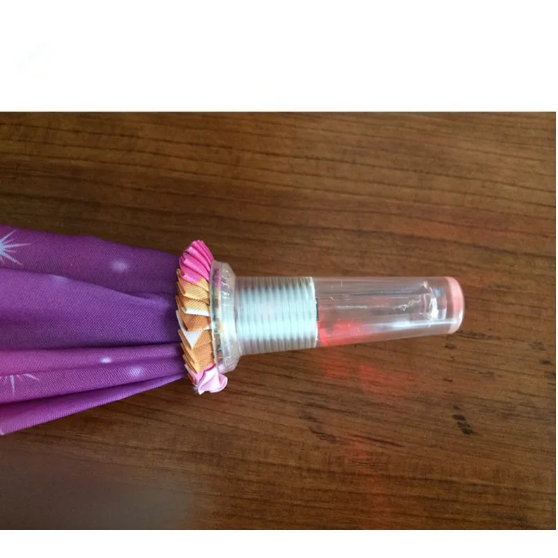 Fashion Lovely Handle LED Light Up Kids Umbrella