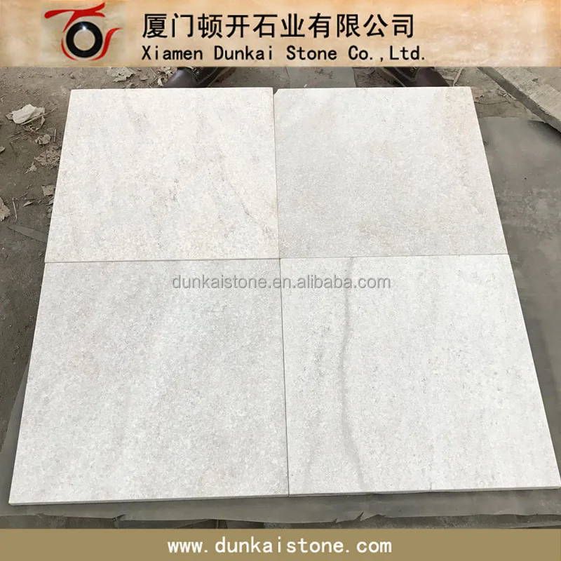 
white Quartz stone pool paver 