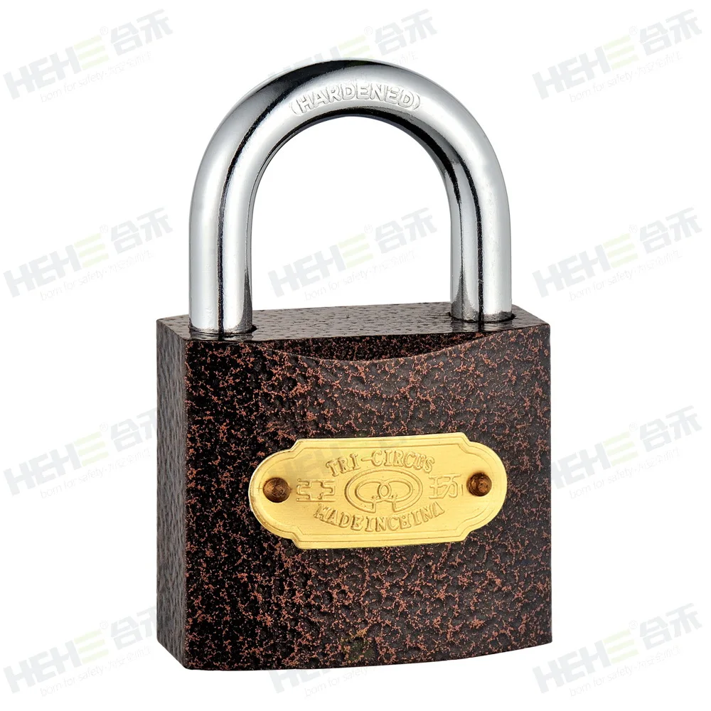 Padlock Painting Iron 25mm Top Security Black Color /LOCK Lock Black Paint Cr-plated Steel HEHE CN;ZHE