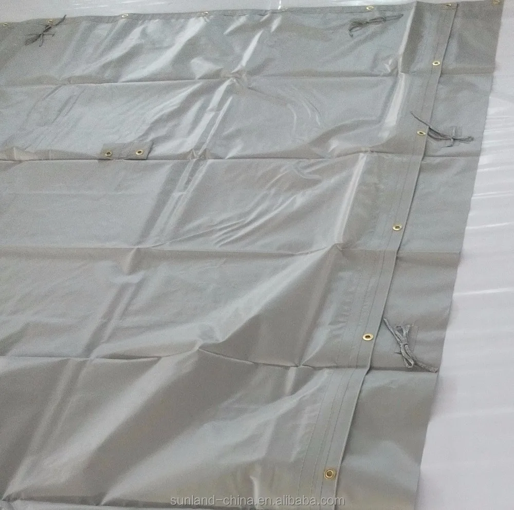 
500d 550gsm 1.5*3.4 pvc fireproof soundproof tarpaulin 