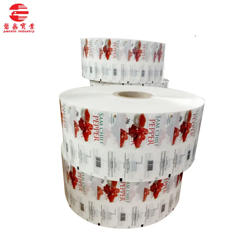 Ламинированная пленка с принтом на заказ, пластиковые рулоны для упаковки порошка/специй/приправ