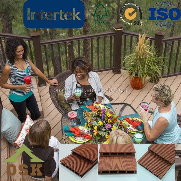 cheap composite decking waterproof wood laminate flooring