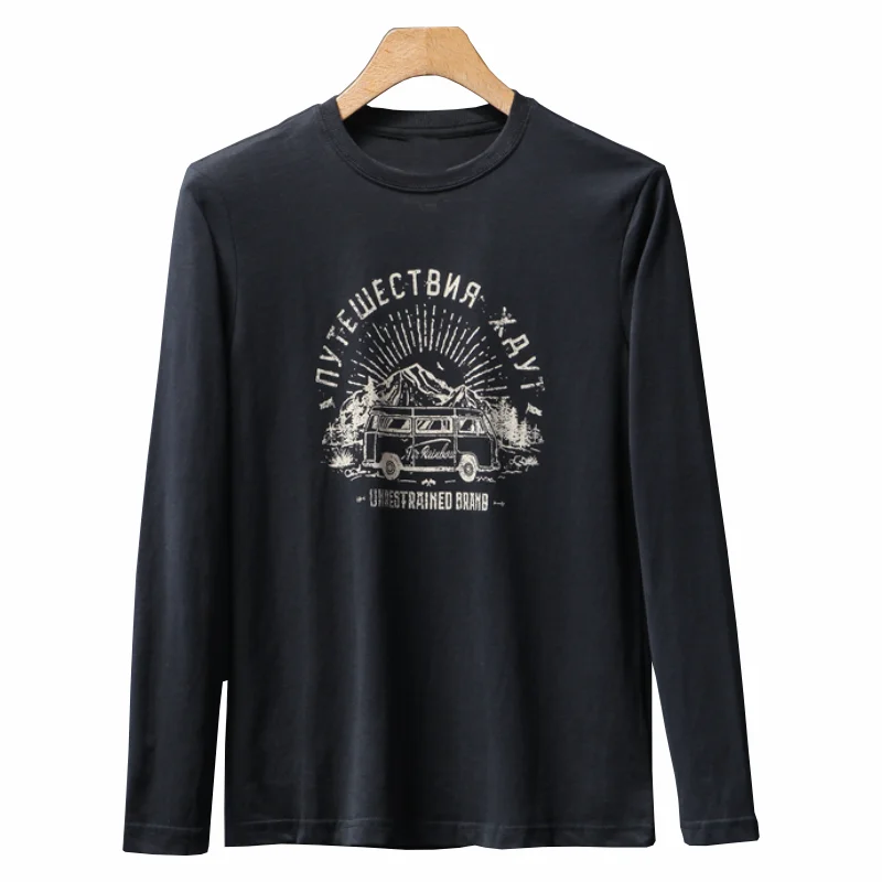 adult 200gsm car tshirt plain black long sleeve t shirt 100% cotton