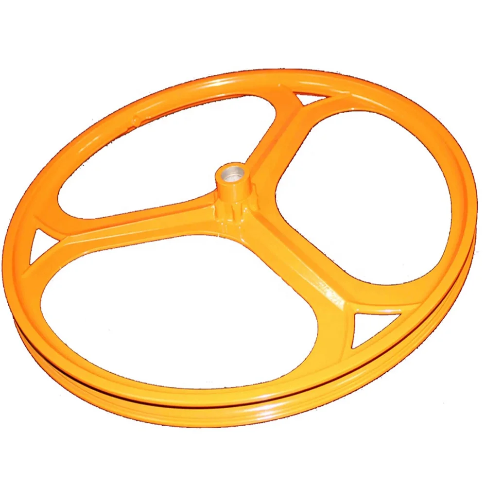 
Original manufacturer magnesium alloy 24 inch integral 3 spoke bike wheel for bicycle 