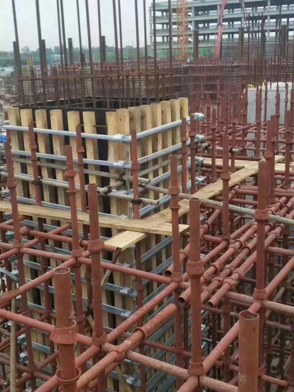 
Adjustable Concrete Column Clamp for Square Tube Formwork 