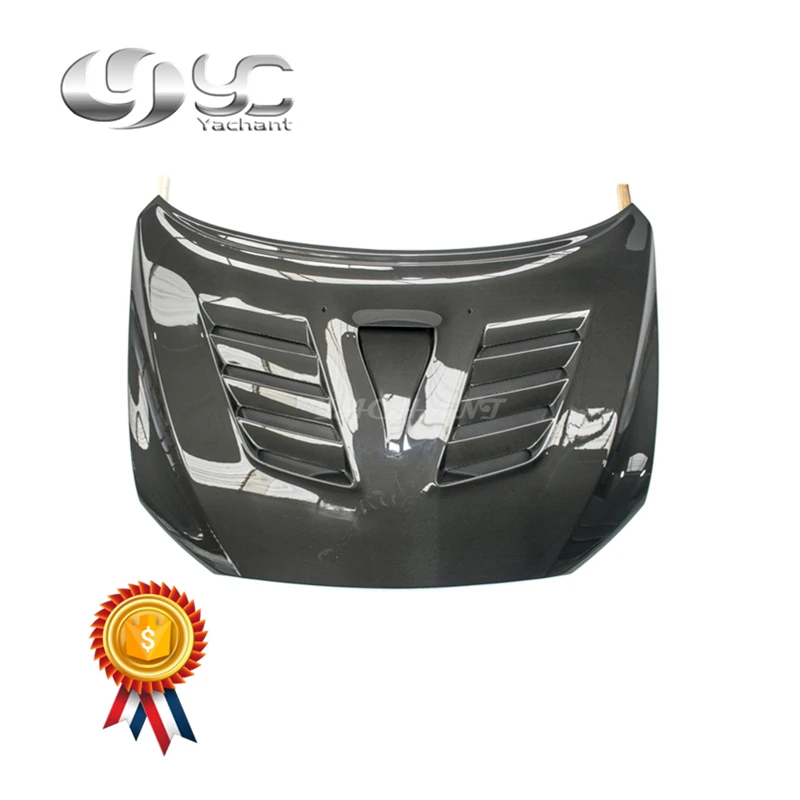 Trade Assurance Carbon Fiber Hood Bonnet Fit For 2008-2017 Evolution EVO X 10 VS Ver.2 Style Hood Bonnet Cover