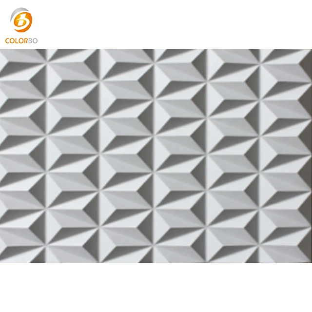 Wood MDF Style 3d Sculpture Wall Panel Embossing for Interior Decoration