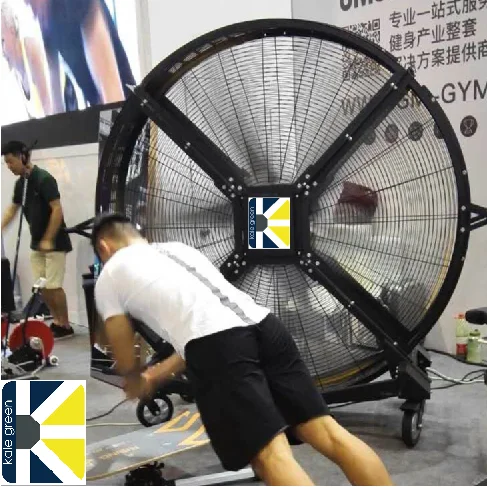 KALE FANS Factory Ventilation Large Portable Standing Fan for Air Cooling