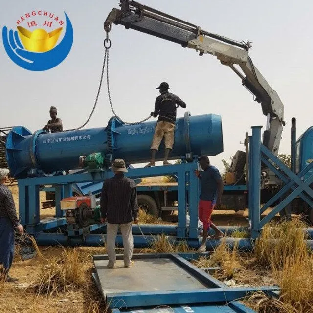 Mobile Gold mining trommel australia for sale