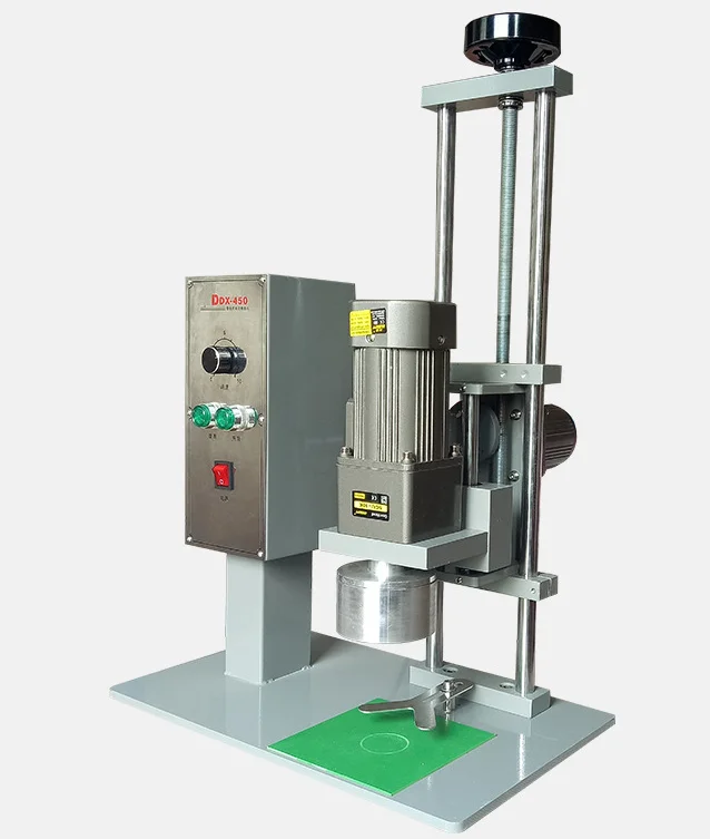 Высокая эффективность абор экономия полуавтоматическая настольная укупорочная машина для винтового типа кепки