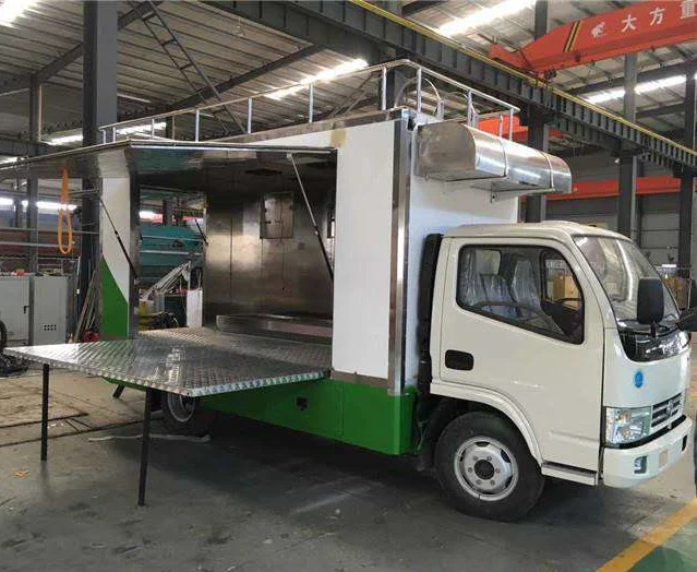 4.2 m China mobile food truck for sale
