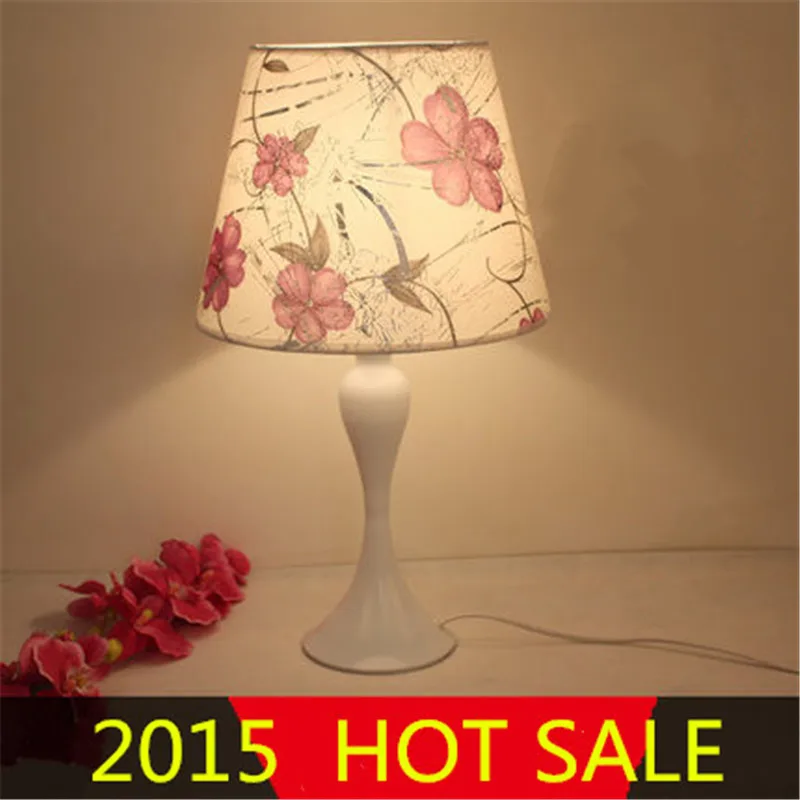 Antique Drum Hardback Lamp Shades Printing Varieties Flowers and Living Room Fabric Lamp Cover
